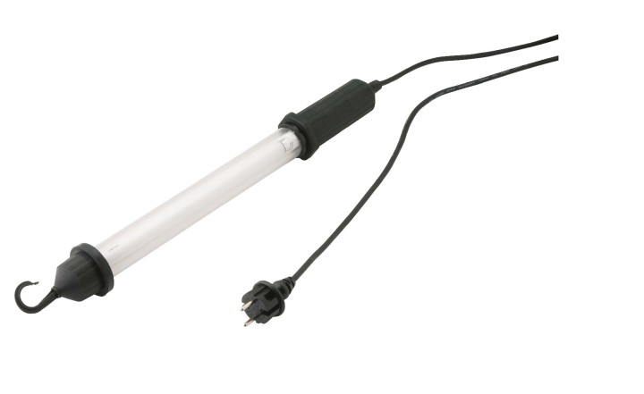 Portable lamp fluorescent tube 8w 220v water resistant + 5 meters cable for garage shop house perel - 1