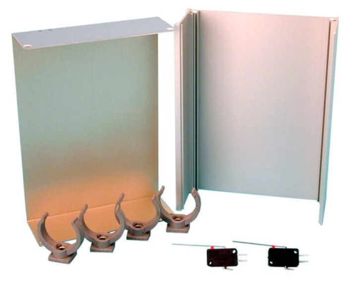 Caja metal desmontada autoprotegida para cartucho gas cs ga12v o cartucho gas pimienta gp12v jb30 cajas demontada jr internation
