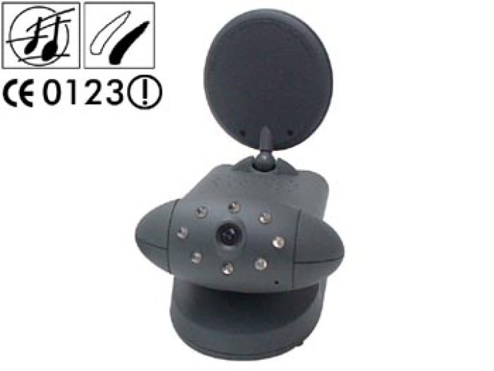 Wireless b w camera + lens 2.4ghz 10mw 100m for m12sf, m12rx, rx video surveillance system wireless camera lens video surveillan