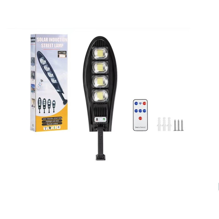 Solar Light Outdoor Waterproof 168LED IP65 + battery + radar sensor Wall Light Remote Control