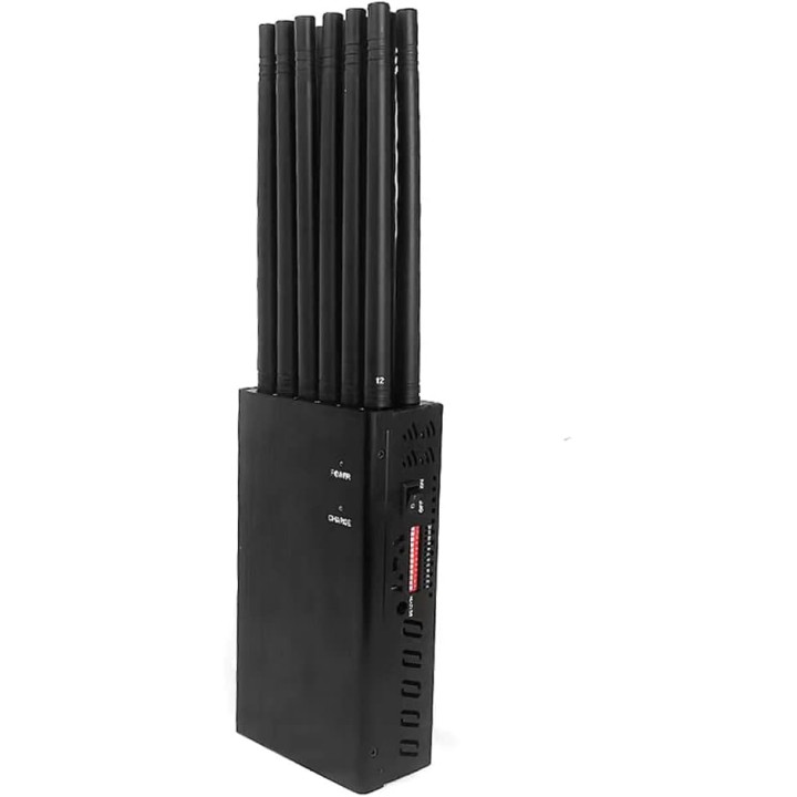 Conmutador 12 antenas bloqueador 2G 3G 4G 5G WiFi 2.4G 5.8G GPS VHF LOJACK 5G3.5G/3.7G CDMA/GSM LORA DCS/PCS WIFI2.4G/4G2300