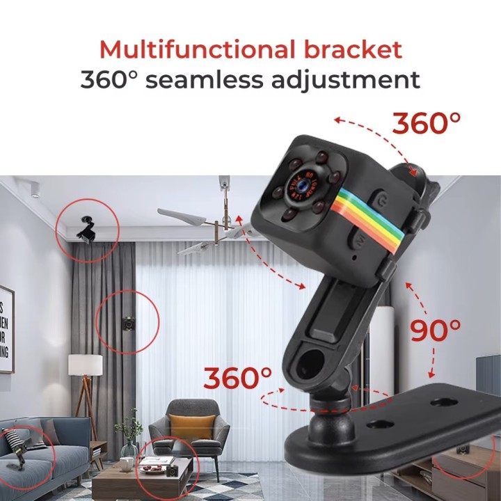 SQ16 1080P HD Infrared Rechargeable Security Camera Night Vision sd digital recording
