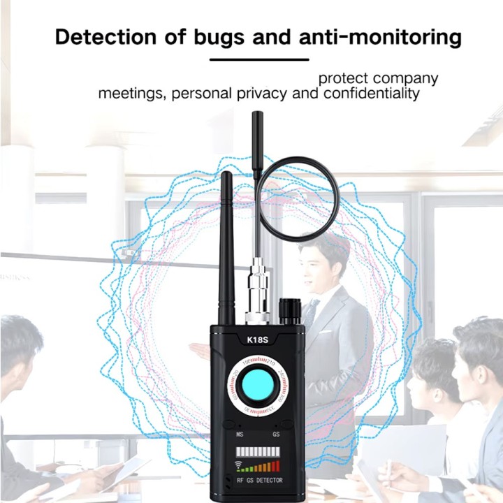 Dam versteckte Kamera-Detektor K18S Audio-Suche GPS-Signal RF Micro Spy Tracker