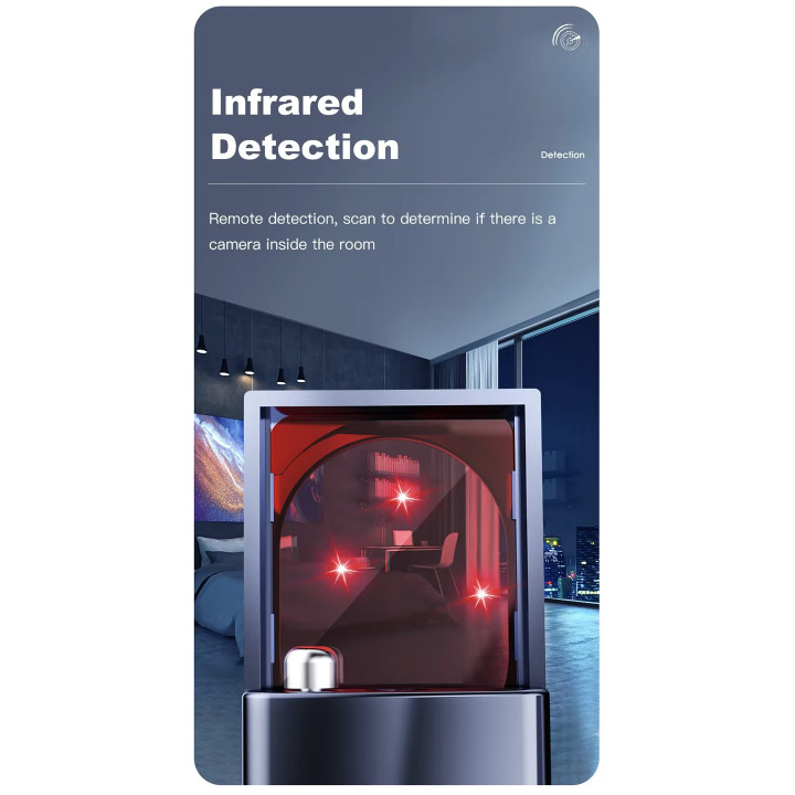 T15 Wireless Camera Detector Infrared Anti-Location Finder Spy Bug GPS Tracker