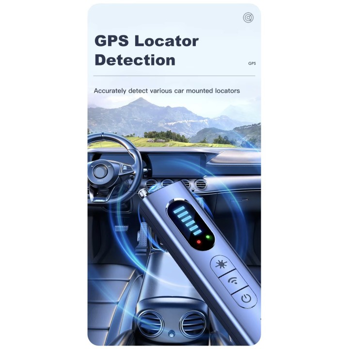 T15 Wireless Camera Detector Infrared Anti-Location Finder Spy Bug GPS Tracker
