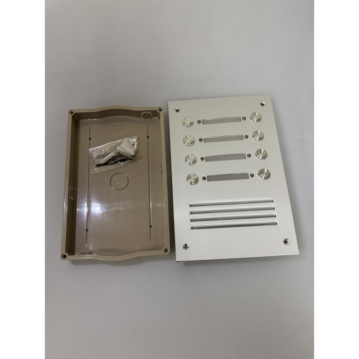 Intercomunicador electronico de calle 8 botones para intercomunicador fonico pisos (añadir alpp + 8xcpp)