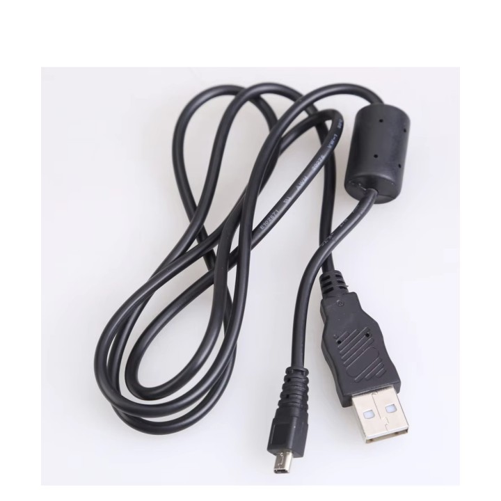 Cable de datos mini USB de 8 pines para cámara Nikon Coolpix Stylcam