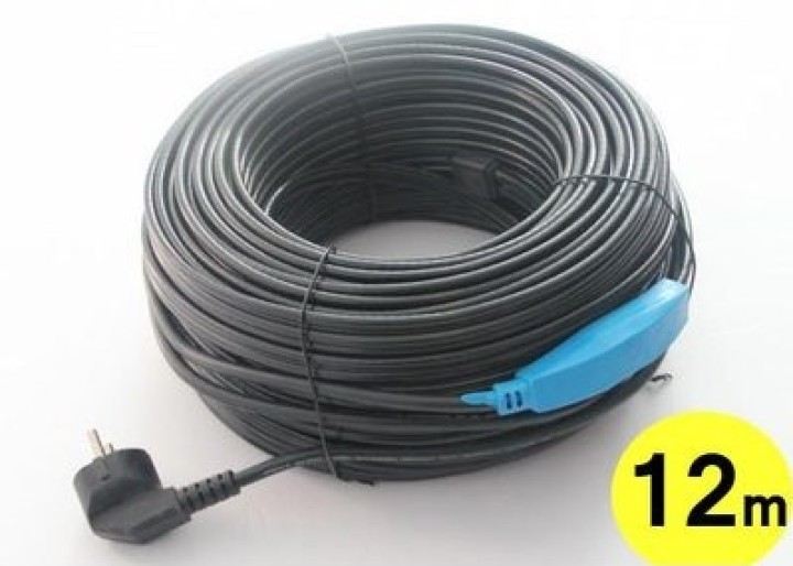 Anti Freeze Pipe Heating Cable Pipe Frost Protection 12m shpt-12m pipe frost protection with water hose thermostat jr internatio