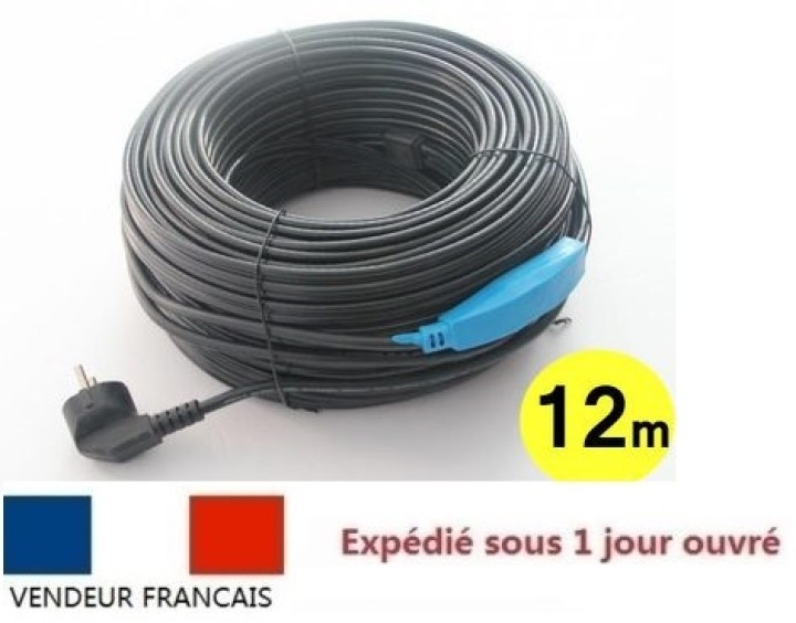 Anti Freeze Pipe Heating Cable Pipe Frost Protection 12m shpt-12m pipe frost protection with water hose thermostat jr internatio