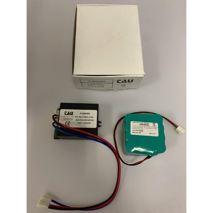 Kit chargeur + batterie 19.2v 1800mah nicd 16 r6 pour centrale tau k120m T-ONE3b p-200kb3