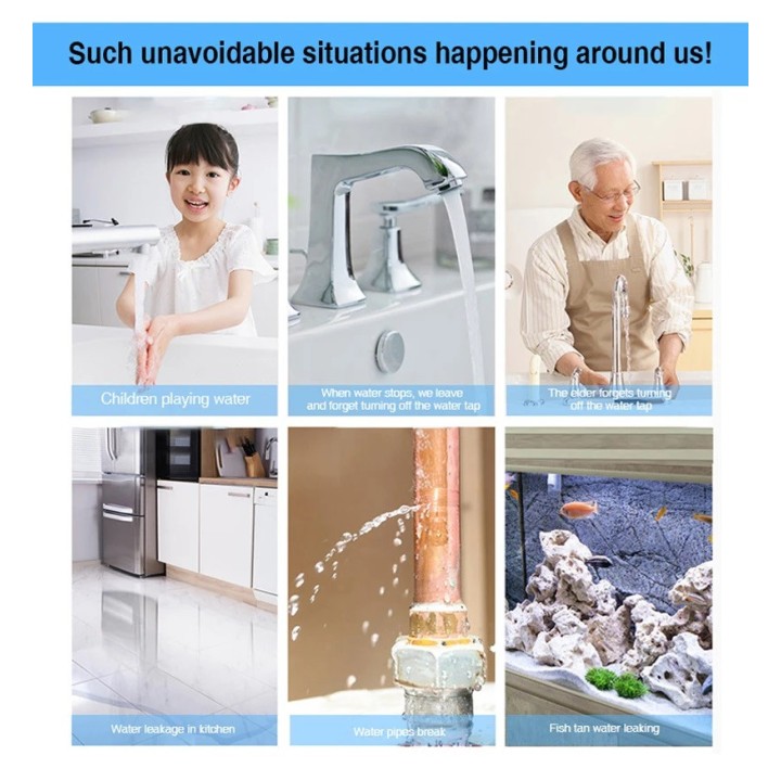 WiFi swimming pool water level sensor overflow detector alarm tuya flood smart lack of water pump