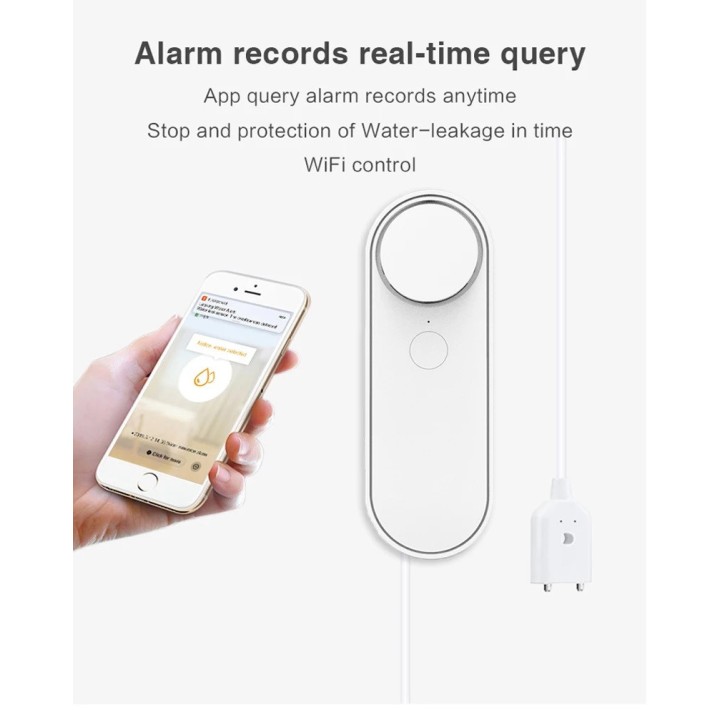 WiFi swimming pool water level sensor overflow detector alarm tuya flood smart lack of water pump