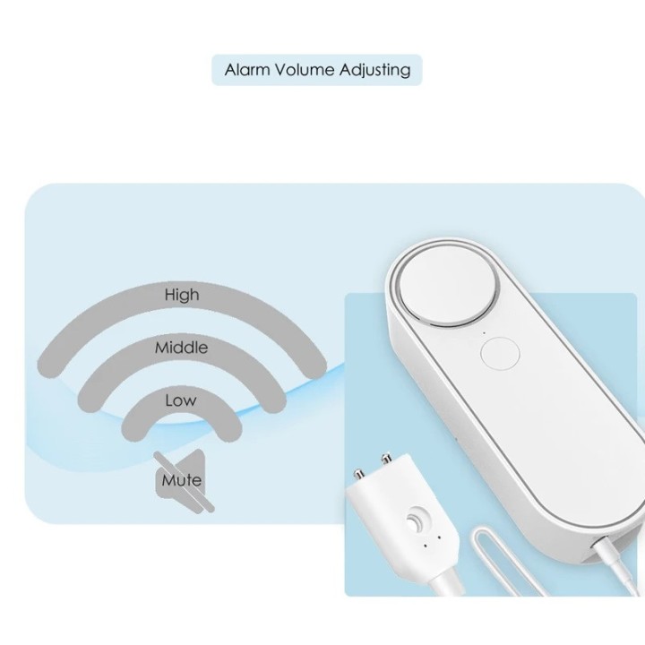 WiFi swimming pool water level sensor overflow detector alarm tuya flood smart lack of water pump