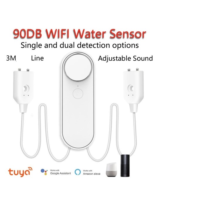 WiFi swimming pool water level sensor overflow detector alarm tuya flood smart lack of water pump