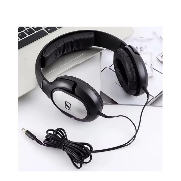 Cuffie cablate Sennheiser hd 206 hd206 3.5mm Stereo Noise Isolating Gaming Sostituisce hd-202
