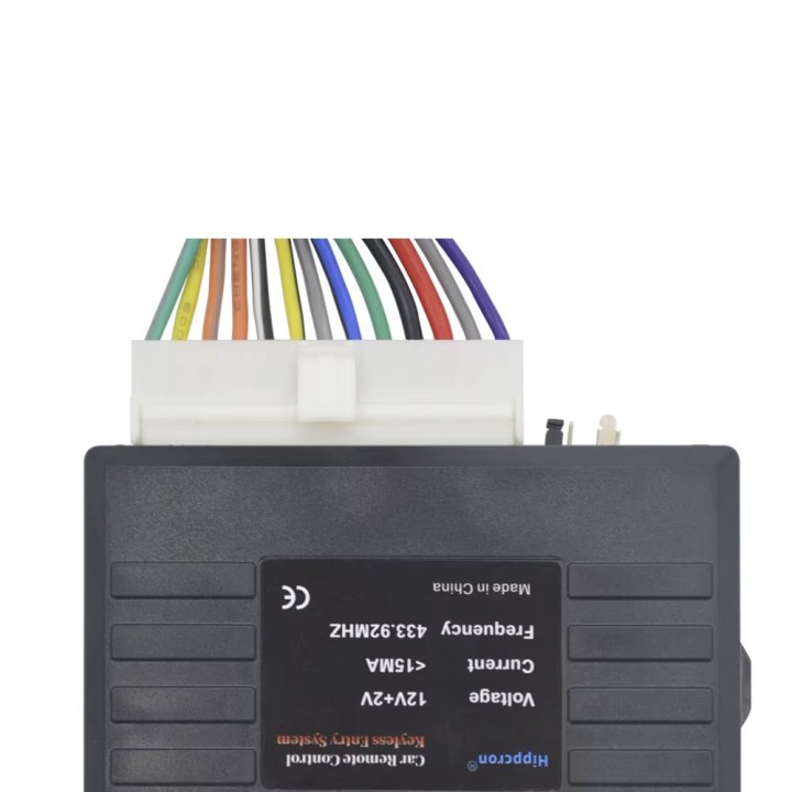 Module fermeture centralisé porte voiture 12v bluetooth 2 telecommandes entree sans clef telephone