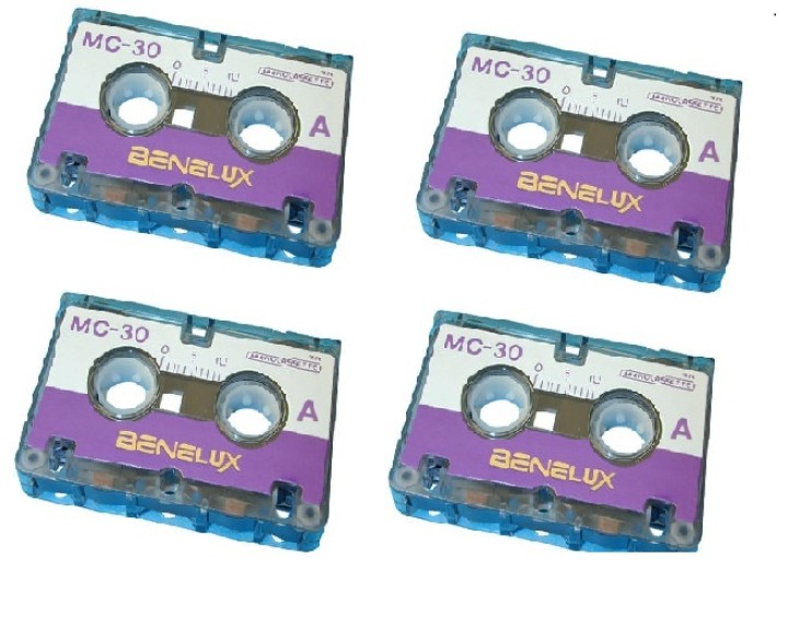 Cassetta audio miniatura durata 30 minuti (4 pz.) audio cassette cassette audio registrabili cassetta audio vergine philips - 1