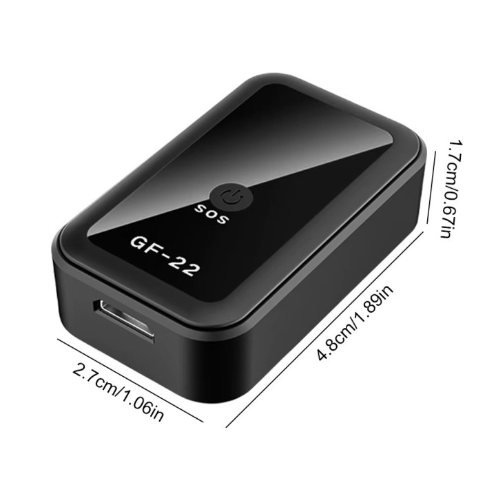 Tracker voiture gps gf-22 Anti-Perte Dispositif Localisateur Magnétique Alarme Moto Voiture Traqueur
