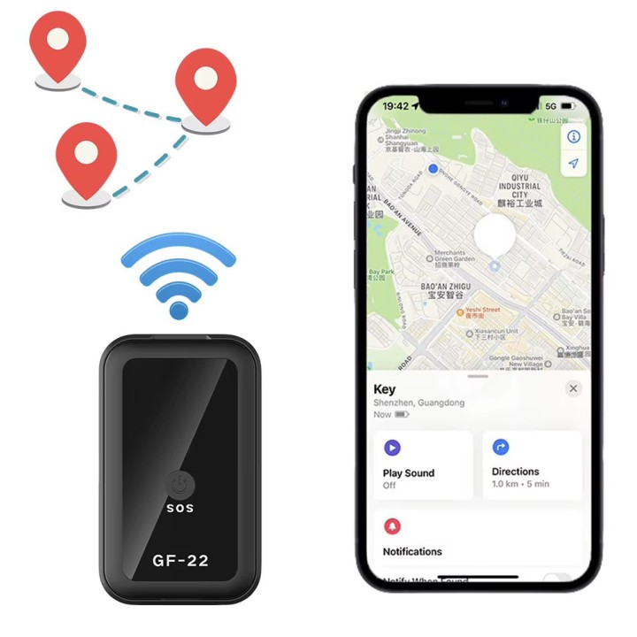 Auto GPS Tracker GF-22 Anti-Lost Gerät Magnetischer Locator Alarm Motorrad Auto Tracker