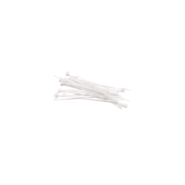 100 morsetto risland ectw100 2,5 x 100 mm in nylon bianco involucro allegato perel