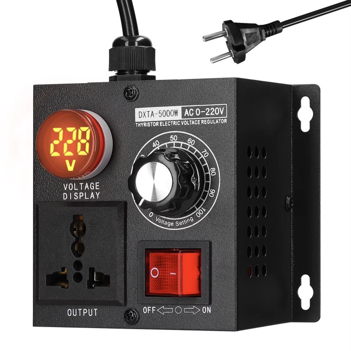 Regolatore di tensione variabile regolatore dimmer 220v 230v 100w 200w 300w 500w 600w 700w 800w