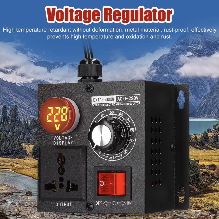 Regolatore di tensione variabile regolatore dimmer 220v 230v 100w 200w 300w 500w 600w 700w 800w
