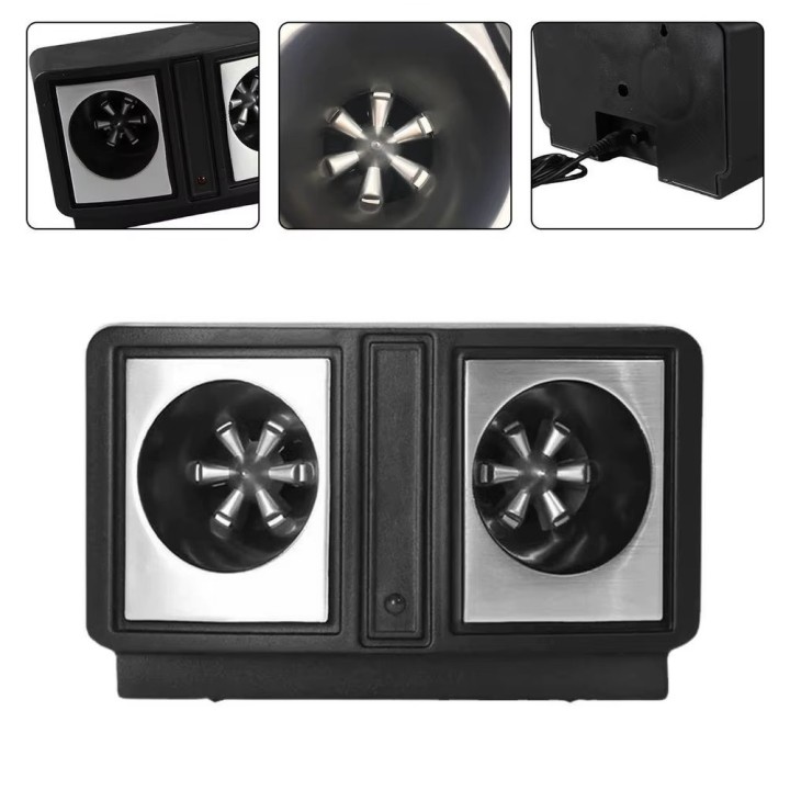 Dual speaker shape wave ultrasonic pest repeller( nt-mr808) rodent rat mouse insect spider