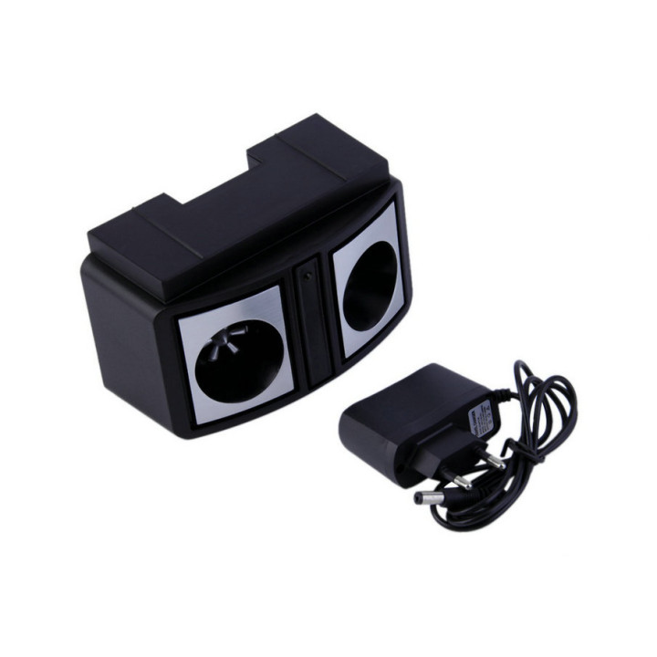 Dual speaker shape wave ultrasonic pest repeller( nt-mr808) rodent rat mouse insect spider