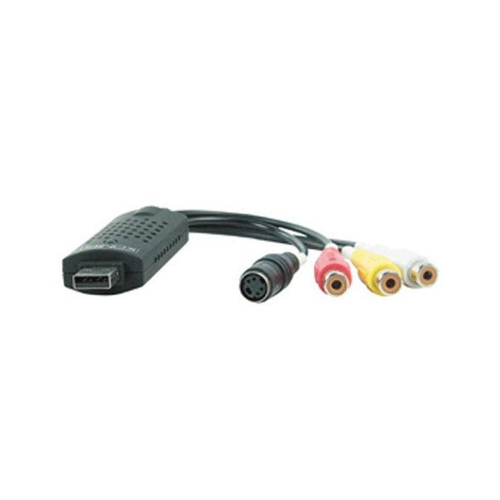 Analog adapter usb audio video acquisition card cmp usbvg5 k7 video converter jr international - 2