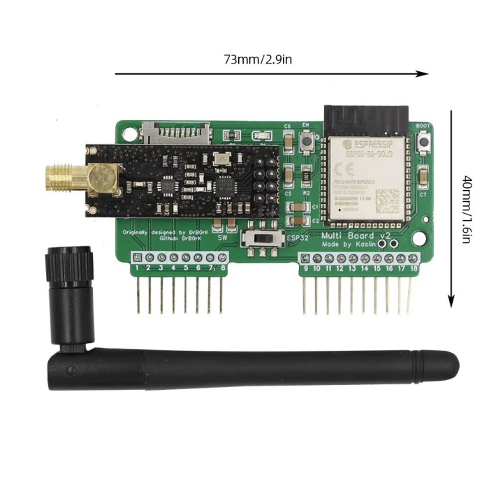ESP32-S2 WiFi-Entwicklungsmodul für Pinball Zero Advanced In-Circuit Debugging über USB