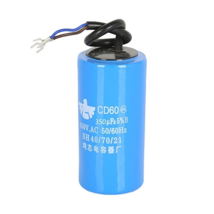 Condensateur de démarrage avec coque en plastique cellule électrolytique CD60 450V 800UF 800mf