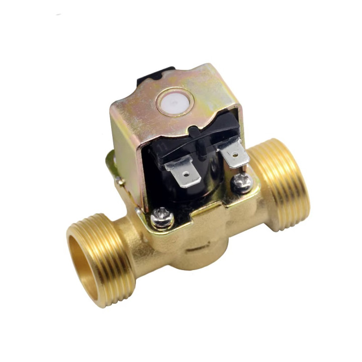 Normalerweise geschlossenes elektrisches Magnetmagnetventil dn15 1/2 15/21 220 V nf IP65 Wasser, Öl, Luft, Getränke