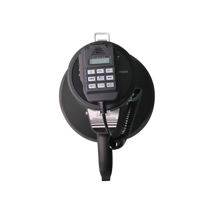 Megaphon 50W eingebaute Sirene Sprachrekorder 11 Minuten MP66S Bluetooth USB 1200m