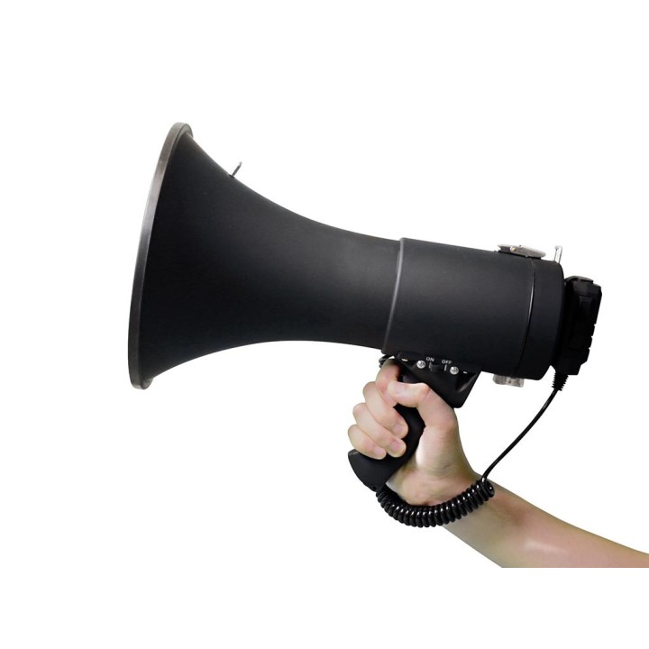 Megaphone 50W built-in siren voice recorder 11 minutes MP66S Bluetooth usb 1200m