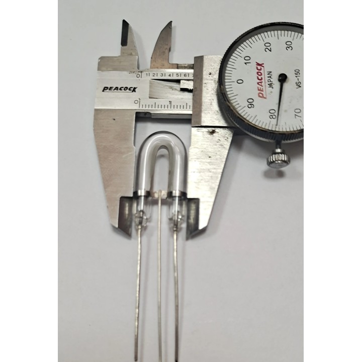 Xenon-Blitzröhre, U-Form, Typ TM6U30-40, Blinklicht, 220 V, 200 V-600 V