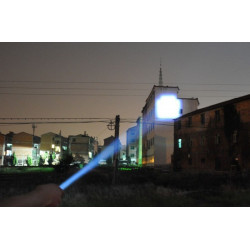 1000LM 5W waterproof cree led rechargeable flashlight police traffic command zoomable torch light by 18650 car charge for SOS