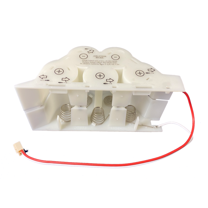 Supporto Bh-80a per 5 batterie LR14 tipo C per sirena da esterno JA-80A, originale Jablotron