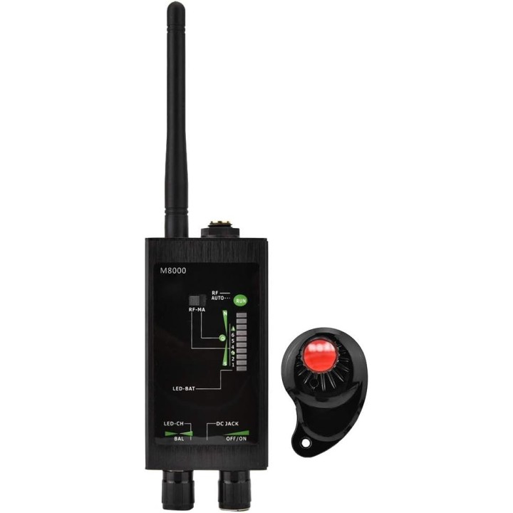 M8000 Anti-Spy Camera Detector, GSM RF Signal, IR IP Tracker, 2G 3G 4G GPS Locator