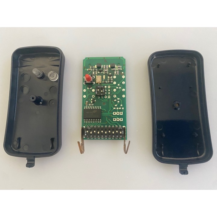 Telecomando miniatura 1 canale 50 200m 433mhz mini telecomando allarme cancelli porte automatiche motorizzazione