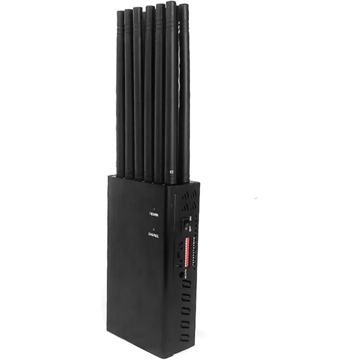 Conmutador 12 antenas bloqueador 2G 3G 4G 5G WiFi 2.4G 5.8G GPS VHF LOJACK 5G3.5G/3.7G CDMA/GSM LORA DCS/PCS WIFI2.4G/4G2300