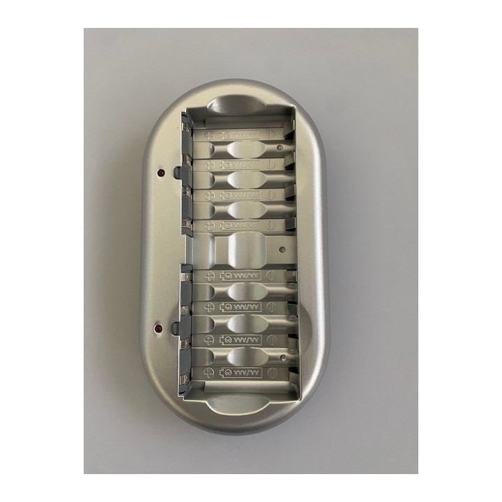 Carica batterie nimh nicd batteria ricaricabile o accumulatore mh aa aaa hr6 hr03 vl9878 presa accendisigari