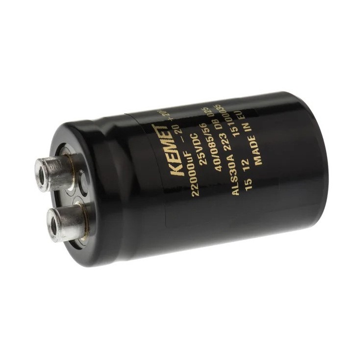 Condensateur 22 000µf micro farad 25v c106 condo capacite demarrage cdc10625v22kmf