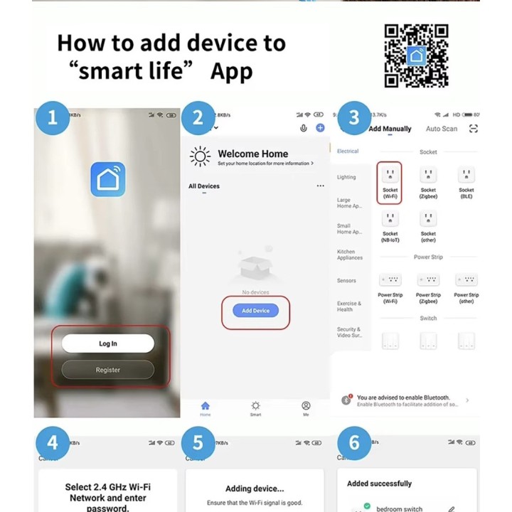 Cpl interruptor wifi tomado iluminación Calefacción forma remota a través de Internet android iPhone