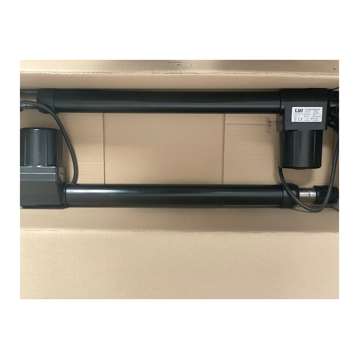 Kit automatización puerta 2 hojas 1,85m 300mm automatización básica bloqueo EKOSWING 220V