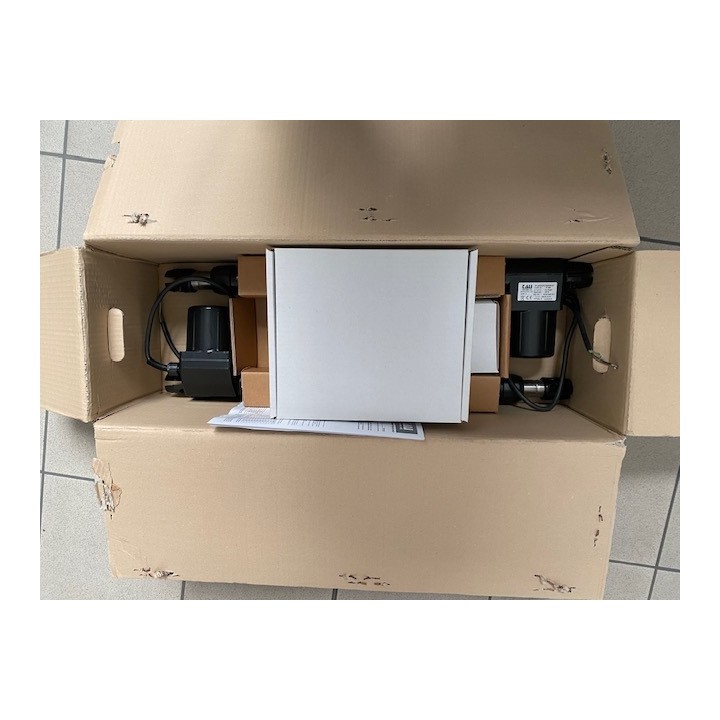 Kit automatisme portail 2 vantaux 1.85m 300mm automatismes a bloquage basic EKOSWING 220V