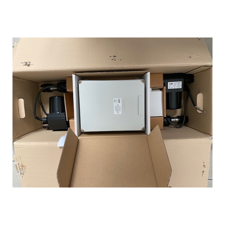 Kit automazione cancello a 2 ante 1,85 m 300 mm automazione base con chiusura EKOSWING 220V