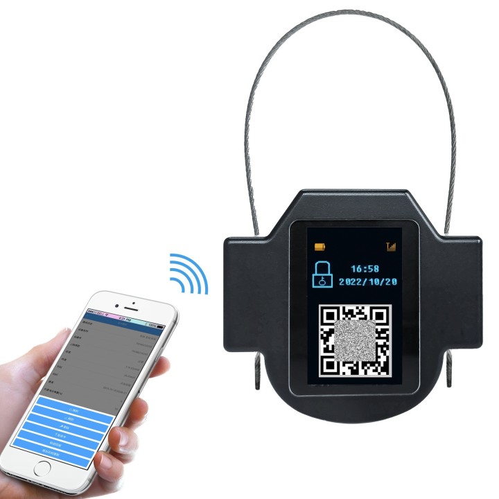 Smart Vorhängeschloss 4G gsm GPS zc-s32 Lkw Tracker Container Auto Echtzeit Fernbedienung