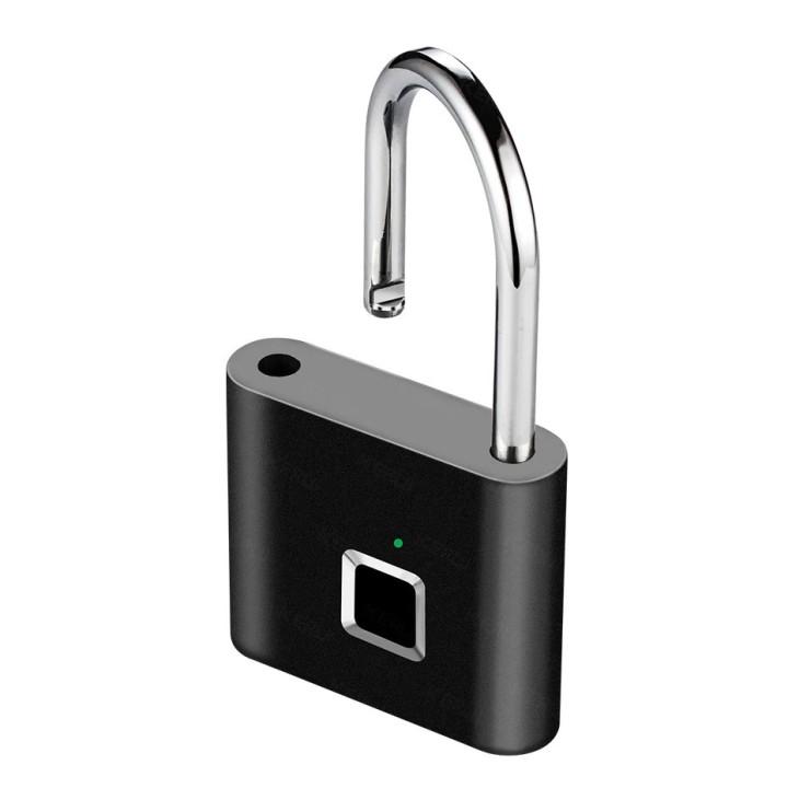 Fingerprint Lock Smart Padlock Anti-Theft Portable Waterproof Unlock in 0.2 Seconds