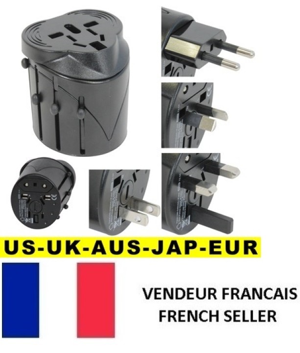 Reiseadapter fur stecker in 150 lander fur reise hama - 1