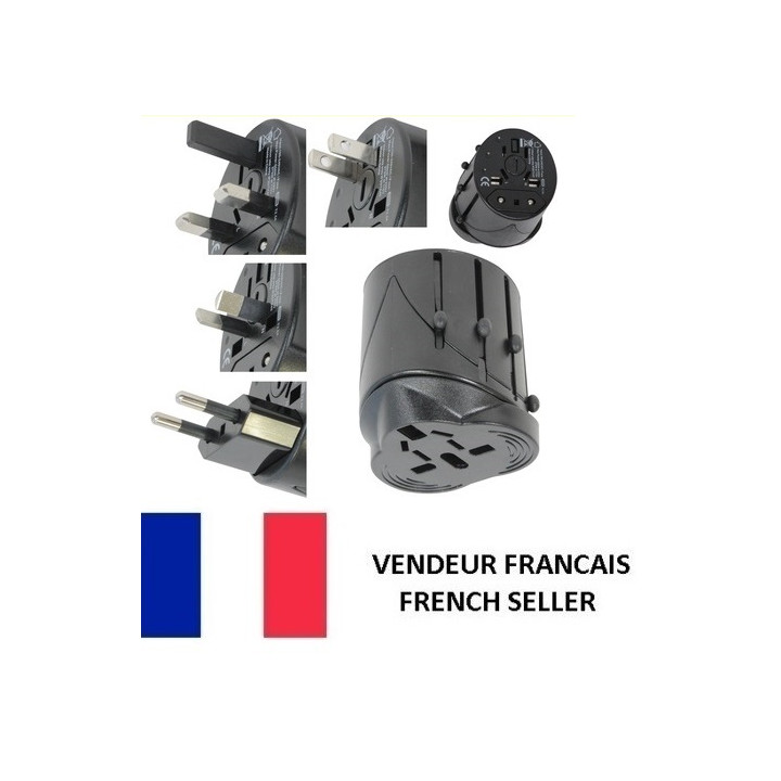 Universal electric outlet adapter 150 countries europe travel travel11 hq-usa uk japan swiss jr international - 1